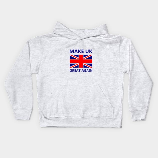 Great Britain Kids Hoodie by Karpatenwilli